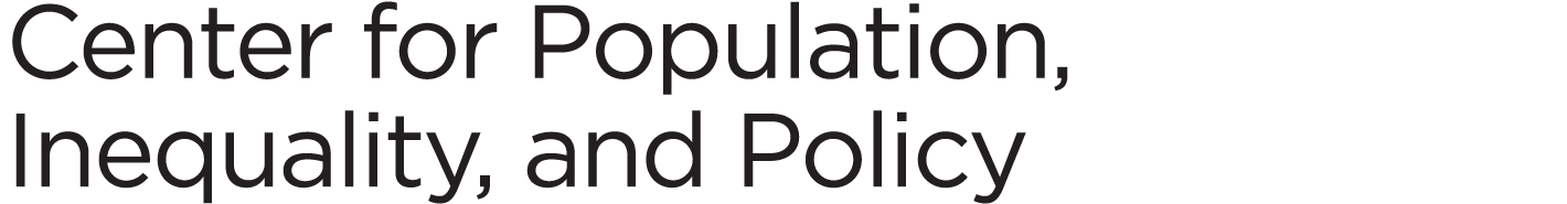 Center for Population, Inequality, and Policy